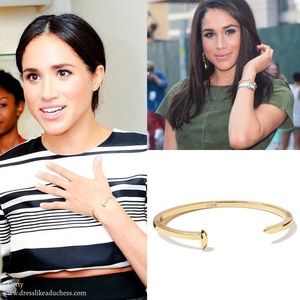 Giles & Brother railroad spike bracelet ASO Meghan Markle